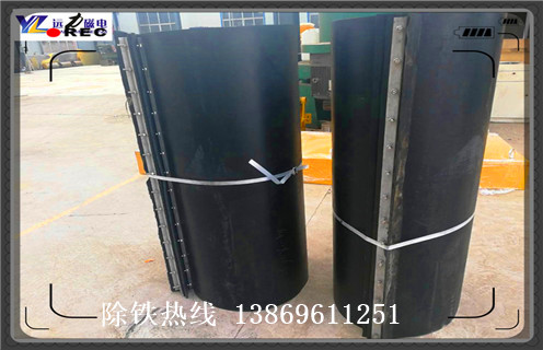 皮帶式自卸永磁除鐵器，廣東皮帶式自卸永磁除鐵器_廣東皮帶式自卸永磁除鐵器皮帶原因及如何調(diào)_刮板價(jià)格 