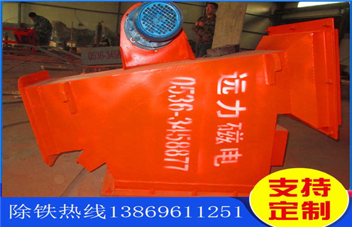 不銹鋼管道除鐵器，安徽不銹鋼管道除鐵器_遠(yuǎn)力安徽不銹鋼管道除鐵器應(yīng)用安裝示意圖型12000高斯_可定制工作原理